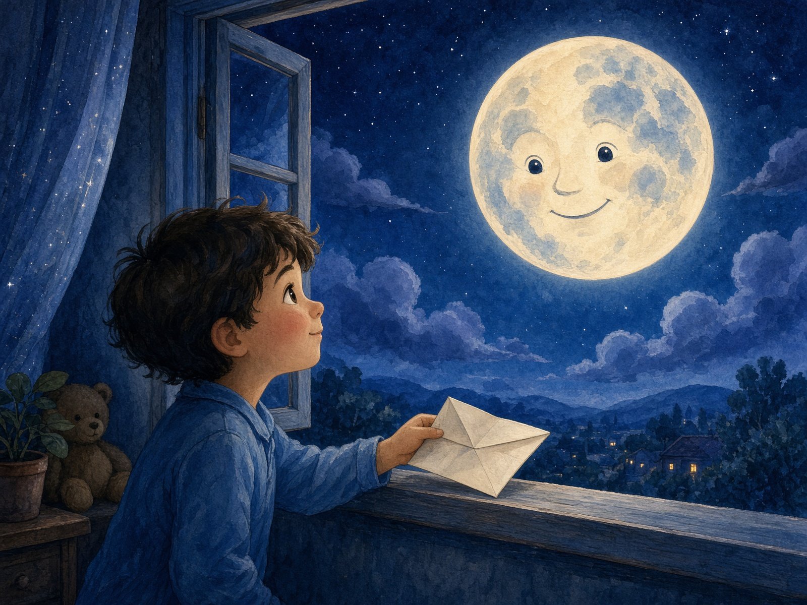 Der Brief an den Mond